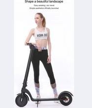 Load image into Gallery viewer, X7 Stylish foldable Electric Scooter With Removable Battery 2025 new design