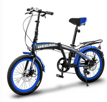 Load image into Gallery viewer, New 16/20 Inch Folding Bicycle – 7 Speed