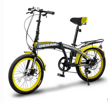 Load image into Gallery viewer, New 16/20 Inch Folding Bicycle – 7 Speed