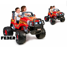 Load image into Gallery viewer, Feber Monster Truck Kids Ride-On Age 3-7 Years