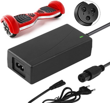 Load image into Gallery viewer, Hoverboard Charger Electric Scooter Charger, 42V 2A