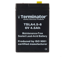 Load image into Gallery viewer, 6V 4.5Ah sealed lead acid (SLA) battery For kids Ride on Toys Bikes