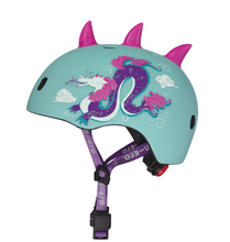 Load image into Gallery viewer, Micro Helmet 3D Dragon Theme, Scooting, Cycling, Skating, 5 Years+