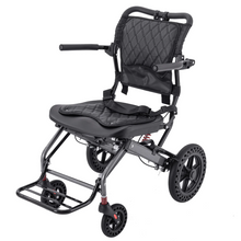 Load image into Gallery viewer, Ultra Lightly Folding Manual Travel Wheelchair for Disabled and Elderly with Telescopic Handle