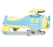 Load image into Gallery viewer, Ziggy Swing Car with Aircraft Propeller-junior Pilot