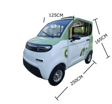 Load image into Gallery viewer, Electric Four-Wheel Mobility vehicle 4 Wheels Electric Car 1500W Closed-Type