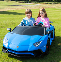 Load image into Gallery viewer, Licensed Lamborghini Aventador SV Big Luxury Electric Car 24v Adult-Double Child Age 2-14