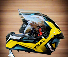 Load image into Gallery viewer, STUDDS DRIFTER FIKER DUAL VISOR FULL FACE HELMET