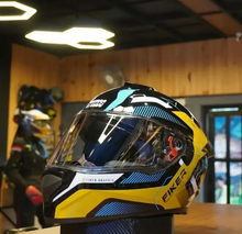 Load image into Gallery viewer, STUDDS DRIFTER FIKER DUAL VISOR FULL FACE HELMET