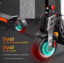Load image into Gallery viewer, Land cruiser F9 Electric Scooter 2024 Off Road |100km Range| Fast|4000W dual motor|60V - E-Scooter UAE Hub