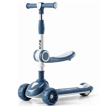 Load image into Gallery viewer, Kids’ Adventure Manual Scooter 2-in-1 Age 2-12 Years
