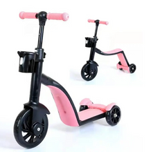 Load image into Gallery viewer, Kids 3-in-1 multifunctional scooter Age 1-6 Years