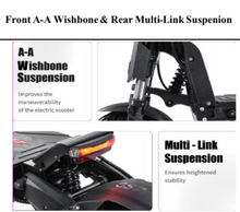 Load image into Gallery viewer, Mars 11 ECO Electric Scooter 72V 26Ah 2000W