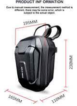 Load image into Gallery viewer, WILDMAN 2.5L Hard Shell Rainproof Scooter Storage Bag - E-Scooter UAE Hub