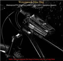 Load image into Gallery viewer, Wildman water proof bike bag 3D Hard EVA, TPU Touch Screen Sun Visor - E-Scooter UAE Hub