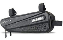 Load image into Gallery viewer, WILD MAN Rainproof Hard Shell under seat Bike Saddle Bag 1.2L - E-Scooter UAE Hub