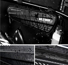Load image into Gallery viewer, WILD MAN Rainproof Hard Shell under seat Bike Saddle Bag 1.2L - E-Scooter UAE Hub