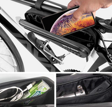 Load image into Gallery viewer, WILD MAN Rainproof Hard Shell under seat Bike Saddle Bag 1.2L - E-Scooter UAE Hub