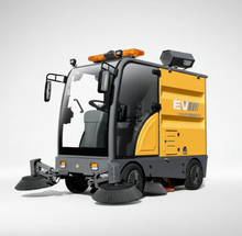 Load image into Gallery viewer, Electric Large Industrial Sweeper Street Sweeper Machine with Cap