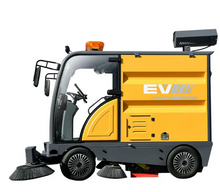 Load image into Gallery viewer, Electric Large Industrial Sweeper Street Sweeper Machine with Cap