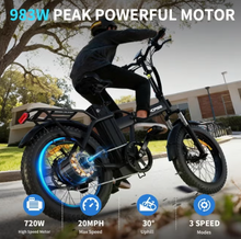 Load image into Gallery viewer, Windhorse W4A Electric Bicycle 48V 15.6Ah 720W