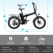 Load image into Gallery viewer, Windhorse W4A Electric Bicycle 48V 15.6Ah 720W
