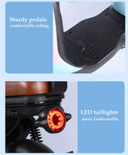 Load image into Gallery viewer, Aster Vespa Style Electric Bike 48V 12Ah 800W