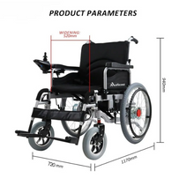 Load image into Gallery viewer, MOFICNO Electric Wheelchair Heavy Duty Foldable Electric Wheelchair With wide seat For Adults And Seniors