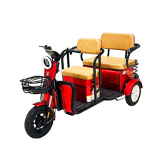 Load image into Gallery viewer, Electric City Mobility Scooter, 3-Wheel Design, Dual Seater Dual brake