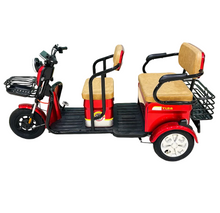 Load image into Gallery viewer, Electric City Mobility Scooter, 3-Wheel Design, Dual Seater Dual brake