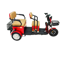 Load image into Gallery viewer, Electric City Mobility Scooter, 3-Wheel Design, Dual Seater Dual brake