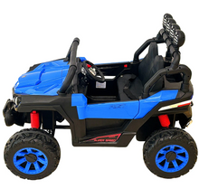 Load image into Gallery viewer, Kids Electric Ride-On UTV, Blue and Black Age 3-8 years