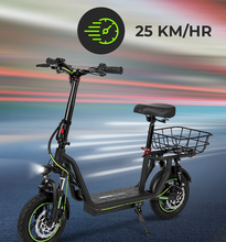 Load image into Gallery viewer, GeeBike 12-Inch Electric Scooter 48V