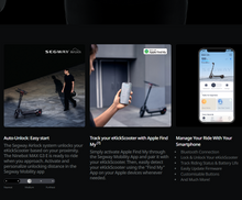 Load image into Gallery viewer, Ninebot MAX G3 Electric Scooter Segway 3rd Gen 2025 New 45kmh Max Speed