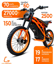 Load image into Gallery viewer, Kugoo Wish 02 Pro 2500W Electric Off-Road Bike