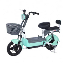 Load image into Gallery viewer, Adults mini E-Bike With 02 seats front Basket