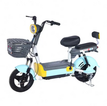 Load image into Gallery viewer, Adults mini E-Bike With 02 seats front Basket