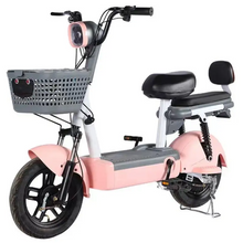 Load image into Gallery viewer, Adults mini E-Bike With 02 seats front Basket