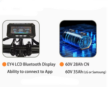 Load image into Gallery viewer, DUALTRON VICTOR LUXURY PLUS ELECTRIC SCOOTER 60V 35Ah LG 1700W Dual MOTOR