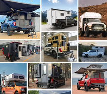 Load image into Gallery viewer, Black Stone 4x4 Slide-In Truck Camper – Built for UAE Outdoor Adventures