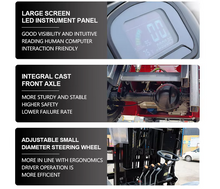 Load image into Gallery viewer, Professional Electric Forklift Stacker – 4.5Ton Narrow Aisle 3-Way Reach Truck (FK-30) Max Lift Height 6000mm