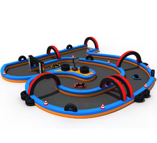 Load image into Gallery viewer, Commercial Inflatable Go-Kart Race Track Safety Fence