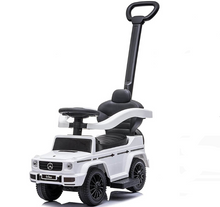 Load image into Gallery viewer, Mercedes G-Wagon 3-in-1 Push Ride-On Car (18 Months+) – White