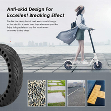 Load image into Gallery viewer, M365 honeycomb tires Scooter Tires 8.5In Tire Front Rear Tire