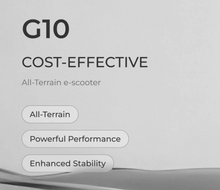 Load image into Gallery viewer, Yadea G10 Electric Scooter with 50KM Range, 800W Motor Road OFF Road