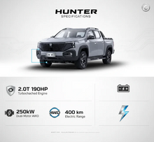 Load image into Gallery viewer, F70 Hybrid Ev Electric Pickup Off Road 4x4 Electric Truck Changan 2024