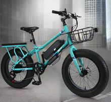 Load image into Gallery viewer, Desert riding Electric Bike with 22inch Fat Tyre - E-Scooter UAE Hub
