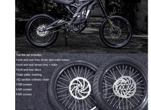 Load image into Gallery viewer, SurRon Light Bee Supermoto Wheel Kit