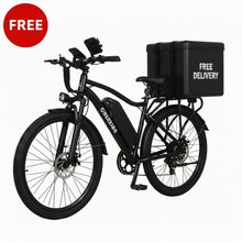 Load image into Gallery viewer, HX100 City Electric Bicycle 48V 10.5Ah removable 350W- 2026 new design- Includes Free Delivery Box