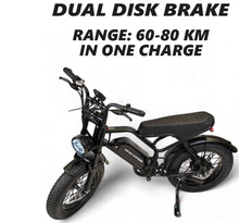 Load image into Gallery viewer, Windhorse V8 Fat Tyre E Bike 48V 18Ah 1000W 2025 NEW Model - E-Scooter UAE Hub